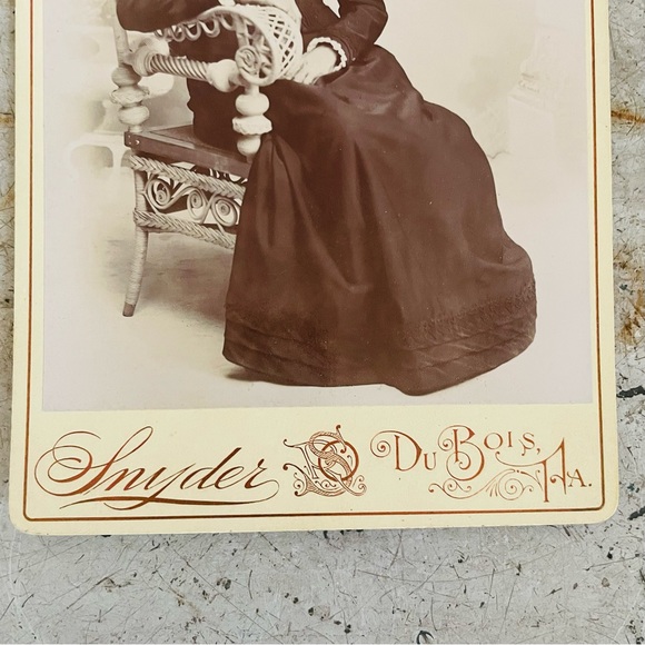 Antique Cabinet Card - Picture 3 of 4